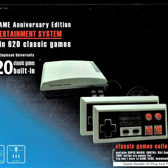 Other - THE NES 620  VIDEO GAME CONSOLE  W/ 2 CONTROLERS   NICE VERY NICE